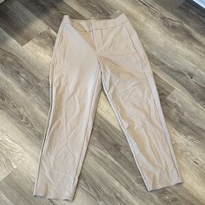 Athleta Stella Trouser Khaki Tan 4 EUC